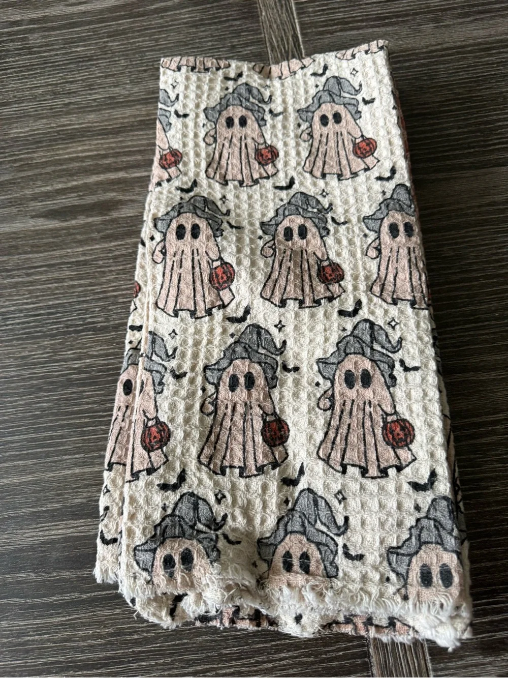 NWT Rachel Zoe Halloween Ghost Kitchen Towel set